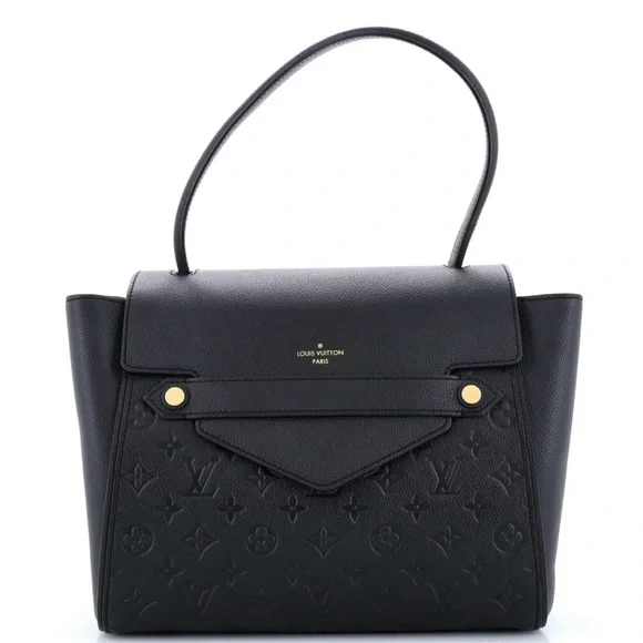 Louis Vuitton Black Leather Handbag - Picture 10 of 10